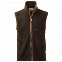 Schoffel Mens Oakham Dark Olive Fleece Gilet (Colour: Dark Green,  Size: M)