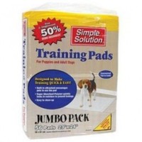 Simple Solution Puppy Pads 56 Pack Dog Care Products (Size: Each)