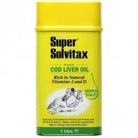 Super Solvitax Pure Cod Liver Oil Liquid (Size: 1 L)