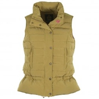 Toggi Ladies Carla Yellow Padded Gilet (Colour: Beige,  Size: 8)