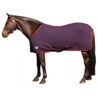 WeatherBeeta Waffle Cooler Rug with Standard Neck (Colour: Navy/White/Red,  Size: 5ft 9inch)