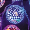 10 Colour Change LED Mirror Ball Lights