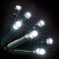 1000 Super-Long Ice White LED Chaser Christmas Lights