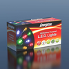 10m Energizer Battery Operated 100 Multi-Colour Chaser Christmas Lights