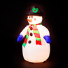 120cm/4ft Inflatable Illuminated Snowman