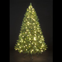 12ft Pre-Lit Carson Spruce Christmas Tree