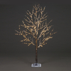 1.2m Cooper Wire Frosted Brown Twig Tree With 300 Warm White LEDs