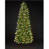 14ft 9in Aspen Pine Luxury Pre-Lit Premium PE Slim Christmas Tree