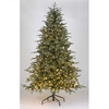 150cm Pre-Lit Viscount Spruce With 1437 Tips 600 Warm White LEDs PE