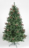 150cm Salzburg Spruce Tree With 510 Tips Red Berry Sprays