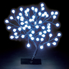1.5ft/45cm Multi-Function S-Shape Globe Tree with 64 Ice White LEDs