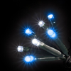 176 Blue & White LED Chaser Lights with Memory Function