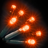 176 Red LED Chaser Christmas Lights with Memory Function