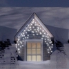 180 Ice White Snowing Outdoor Icicle LED Christmas Lights