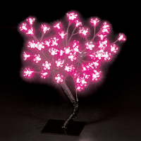 18in/45cm Outdoor Cherry Blossom Tree with 64 Stunning Pink LEDs