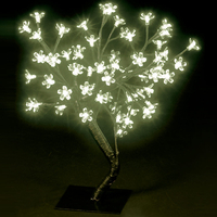 18in/45cm Outdoor Cherry Blossom Tree with 64 Warm White LEDs