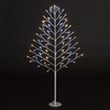 1.8m Lit 2D Tree w/124 Warm White & Ice White LEDs