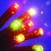 1.9m/6ft Chain of Battery Operated 20 Multicoloured Static LED Lights