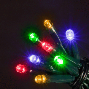 200 Battery Operated Multi-coloured Multi-Function Christmas Lights