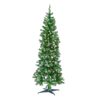 210cm Deluxe Frosted Wrapped Tree With 718 Tips