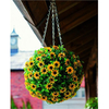 25cm Floral Effect Topiary Ball