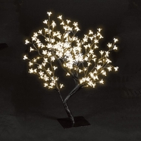 26in Outdoor Cherry Blossom Tree with 192 Warm White LEDs