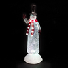 27cm Water Snowman with Ice White LED & Motion Function