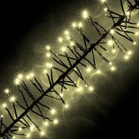 288 Warm White Chasing Outdoor Cluster LED Christmas Lights