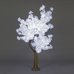 2m Magnolia Blossom Tree with Ice White LEDs