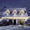 300 Warm White Connectable Christmas Icicle Lights