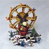30cm Christmas LED Rotating Ferris Wheel Scene