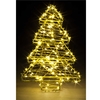 30cm Gold Wire Tree With 120 Warm White Copper Lights