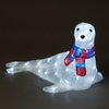 34cm Acrylic Sea Lion With 60 Ice White LEDs