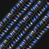 350 White And Blue LED Cherry Cluster Lights