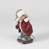 39.5cm Ceramic Skiing Boy