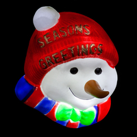 39cm Illuminated Snowman