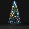 3ft Victoriana Colour Changing Lantern Fibre Optic Christmas Tree