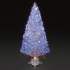 3ft/90cm Polar Ice White Fibre Optic & LED Christmas Tree
