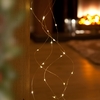 40 Battery Operated Stargazer Silver Wire Lights