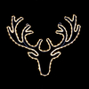 41cm Dewdrop Reindeer Motif