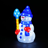 44cm Snowman with 56 Ice White LEDs