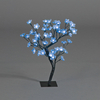 45cm Deluxe White Blossom Tree with Blue LEDs