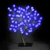 45cm/18in S-Shaped Globe Tree With 64 Electric Blue LEDs