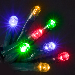 480 Multicoloured Super Long LED Chaser Christmas Lights