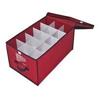 48cm Red Christmas Ornament Box