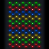 4ft x 4ft Outdoor & Indoor Net Lights - 100 Multi-Colour LEDs