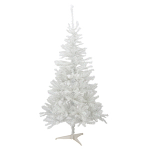 4ft/120cm White Alaska Pine Wrapped Tree