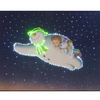 50x40cm The Snowman,  Billy & Snowdog Flying Large Illuminated Wall Canvas
