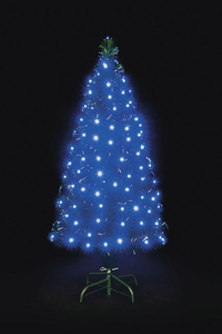 5ft Blue Snowbright Multifunction LED Tree
