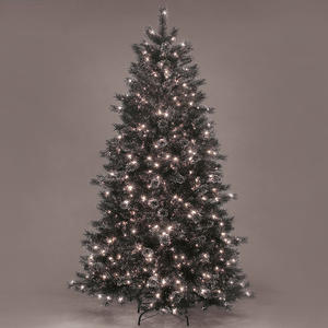5ft/150cm Alberta Pine Black Pre-Lit LED Christmas Tree